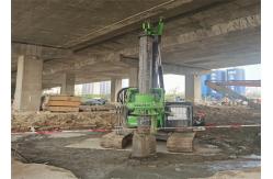 China Highly Accurate Low Headroom Piling Rig with Rotary Angle Displacement Output Mechanism supplier
