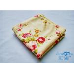 Polyester Microfiber Window Glass Clean Microfiber Cloth Printed No Hardening for sale