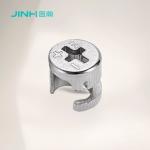 12mm Diameter Modular Furniture Cam Lock Nuts in Zinc Plated Finish for Cabinet Assembly for sale