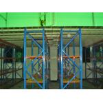 Multi - Layer Powder Coating Rack Supported Mezzanine Floor With Walkways