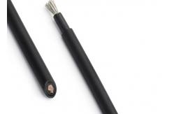 China Photovoltaic DC Solar Cable XLPE Material 200m Per Roll For Solar Plant supplier