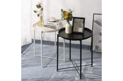 China Small Coffee 21.5x19x1.9 Inches Sofa Side End Table With Tray supplier