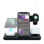 Dual 15W Custom Wireless Charger 4 In 1 Compatible Multiple Devices