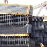 ERW 2 Inch Galvanized Square Tubing Ms OEM 100mm Galvanised Box Section for sale