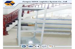 China Adjustable Steel Rivet Boltless Shelving For Artificial Access Lighter Goods supplier