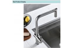 China Angled Spout Pull Out Mixer Tap supplier