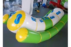 China Giant Inflatable Water Seesaw Water Floating Totter PLD - SA Easy Operation supplier