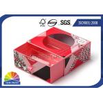 Cardboard Paper Sliding Drawer Boxes With Clear PVC Window for sale