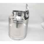 Food grade 304 Stainless Steel Milk Can 50 Liters Large Capacity for sale