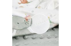 China Soft Custom Baby Blankets 100% Polyester Multifunctional Blanket For Unisex Boys Girls supplier