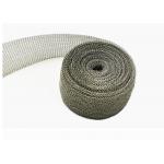 Stainless Steel Knitted Wire Mesh Gasket  1 Inch Width For EMI Shielding for sale