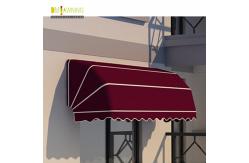 China Aluminium Retractable Window Awning Manual Sun Shade Canopy supplier