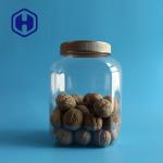 3500ml 119oz Disposable Leak Proof Plastic Jar For Lollipop Nuts Cashews Walnuts for sale