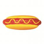 10cm Hot Dog Sturdy Squeaky Latex Pet Toys For Chewing Bite for sale