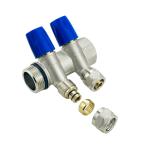 Customized Size  2-6ways Brass Pex Plumbing Manifold For Tubomart for sale