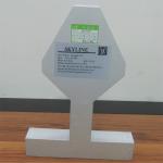 ISO8124-4 Size Tolerances +/-1mm Alu. Alloy V-shaped Template for Assessment of Head for sale