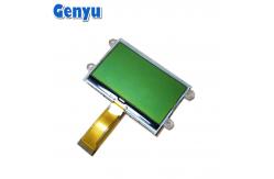 China 2.9 Inch LCD Screen 128 * 64 LCD Display STN Transflective Green Backlight supplier
