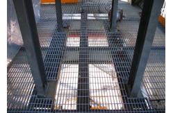 China Special Shape Irregular Steel Serrated Bar Grating For Industrial supplier