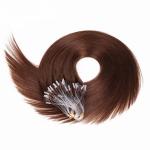 Dark Brown Clip In Hair Extensions 7A Grade For White Women , Remy Fusion Hair Extensions for sale
