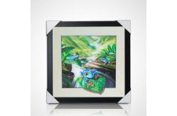 China Wild Animal Images Lenticular Poster Printing 3D Deep Effect Advertisement supplier