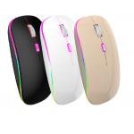 2.4G Bluetooth Mouse With Windows And IOS 4 Precision Buttons Mouse 1600DPI Tracking Rechargeable Lightning Mouse for sale