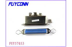 China 180°Cable Exit Connector 36 Pin Champ Receptacle Solder Centronic Connector supplier