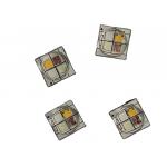 10W Silicone 5050 700mA Ceramic LED Diodes 605nm Amber RGB Led Diodes for sale