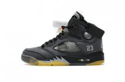China Top Quality Sneaker 5 Retro Off-White Black CT8480-001 supplier