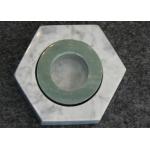 Hexagon Shape Stone Candle Holders , Marble T Light Candle Holders 6x7.2x3.5cm