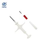 2.12mm Cattle Microchips With Unique ID 15 Digit Number FDX-B Chip In White Syringe for sale