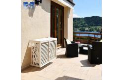 China OEM / ODM Aluminium Air Conditioner Cover Rectangle Shape Standard supplier