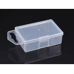 Transparent UL 94V-2 Polypropylene Plastic Packing Box For Electronic Components Kits