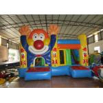 Circus clown inflatable combo house waterproof PVC fabric inflatable clown jumping combo classic inflatable clown bouncy for sale