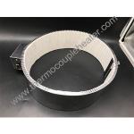 Stainless Steel Extruder Screw Barrelceramic Band Heaters With Terminals for sale