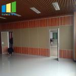 Aluminium Gypsum Board Fabric Folding Classroom Partitions Soundproofing Movable Wall for sale