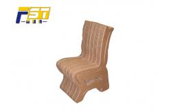 China Convenient Eco Chair Foldable Cardboard Furniture Multifunctional For Chain Stores supplier
