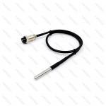 OD6*30mm SUS304 Ds18b20 Temperature Sensor With Aviation Plug for sale