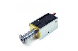 China Push Pull Single Holding Linear Electromagnetic Solenoid Actuator supplier