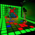 250V LED Dance Floor Tile Interactive Game Super Grid 2 Year Warranty for sale