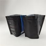New Design Matt Surface Digital Printing Storage Plastic Zip Lock Resealable Plastic Food Seal Packaging Bag for sale