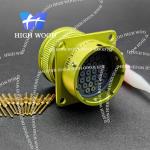 ZH23 Series  Environmental Resistance  Bayonet Electrical Connector ZH23-32/27B-1-B for sale