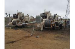 China 40KN Safety Hydraulic Puller Tensioner Machine For Overhead Line Tranmission supplier