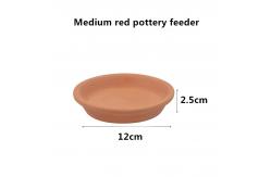 China Climbing Pet Turtle Dinner Plate Guard Frog Lizard Ceramic Food Plate Drinking Plate supplier