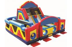 China Happy Rainforest Rapids Commercial Inflatable Combo supplier