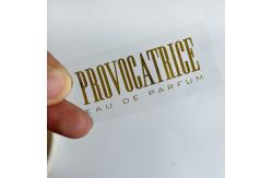 China 70mm 30mm Holographic Die Cut Stickers Transparent Eco Friendly supplier