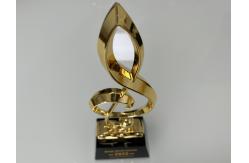 China Souvenir Metal Gold Medal Silver Trophy Custom Print Logo Laser Engrave Text supplier