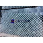 Rhombus Opening Hot Dipped Galvanized Welded Wire Mesh , Stainless Steel Wire Mesh Panels for sale