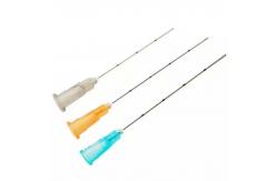 China Stainless Steel Hypodermic Blunt Needle Cannula 30g 25g 22g 23G 18g with Scale supplier