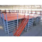 Customized Cold Rolled Structural Rack Supported Mezzanine For Logistics for sale