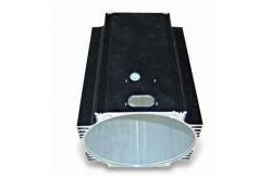 China 6005 T6 Bronze / Black Industrial Aluminium Profile , Solar PV Extruded Cylinder Shell supplier